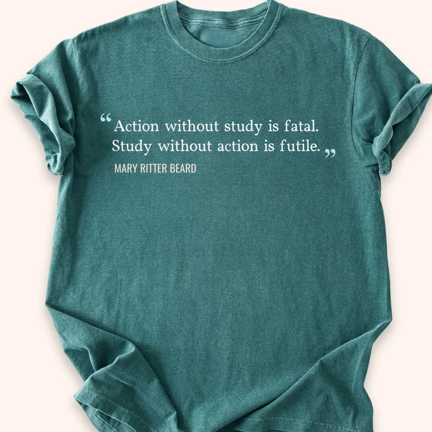 Study & Act T-shirt