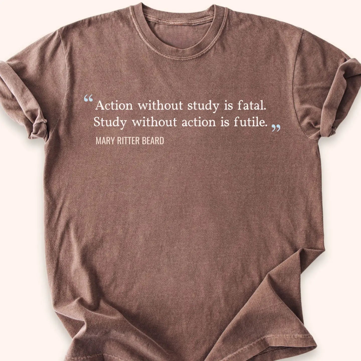 Study & Act T-shirt