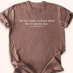 Ignore Less T-shirt